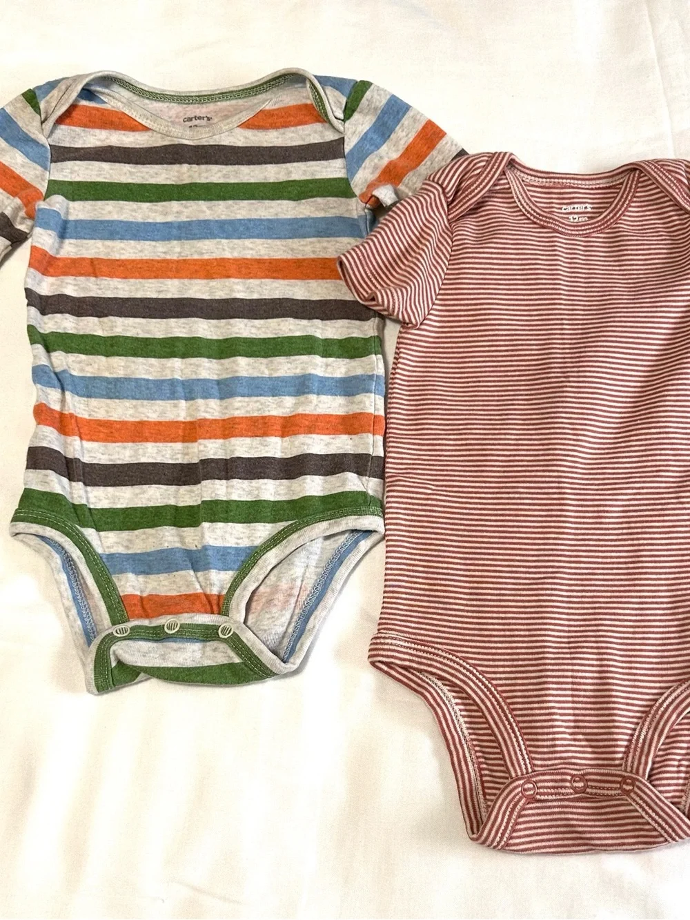 12 month Bundle 6 pieces! Sweatpants, Long and Short Sleeve Bodysuits
